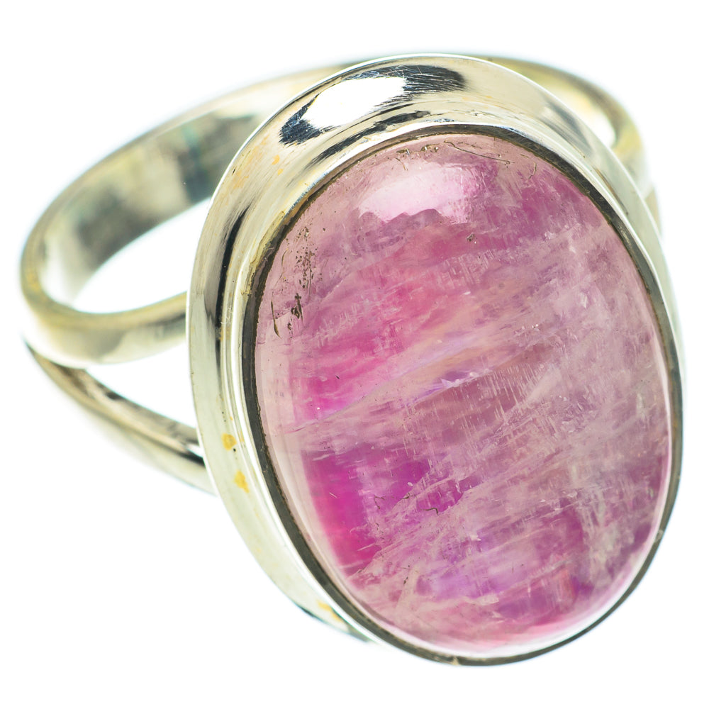 Pink Moonstone Rings handcrafted by Anasilvercos - RING63678