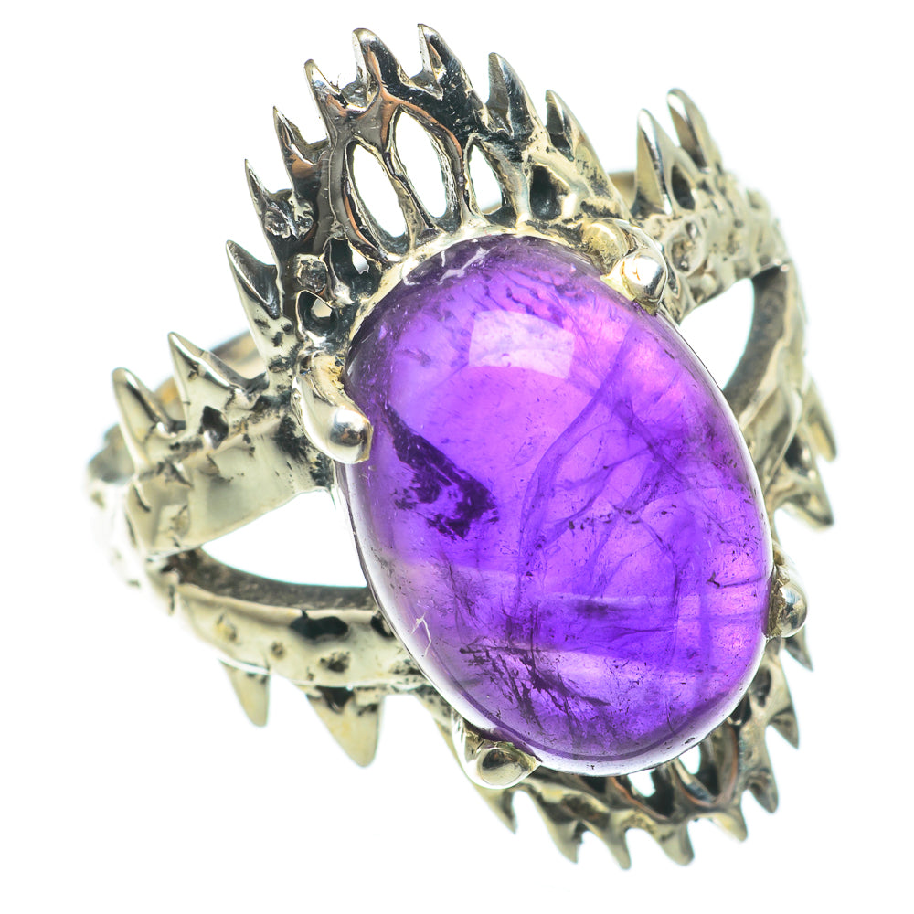 Amethyst Rings handcrafted by Anasilvercos - RING63683