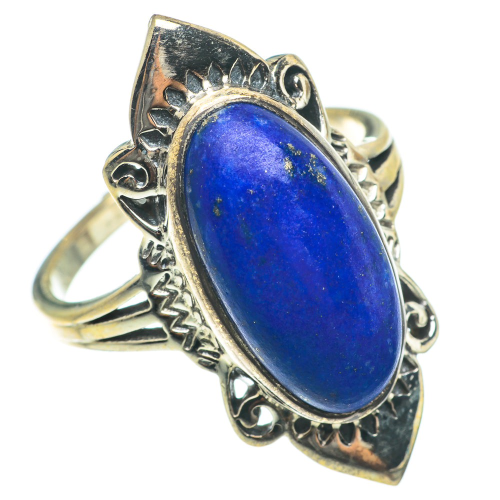 Lapis Lazuli Rings handcrafted by Anasilvercos - RING63692