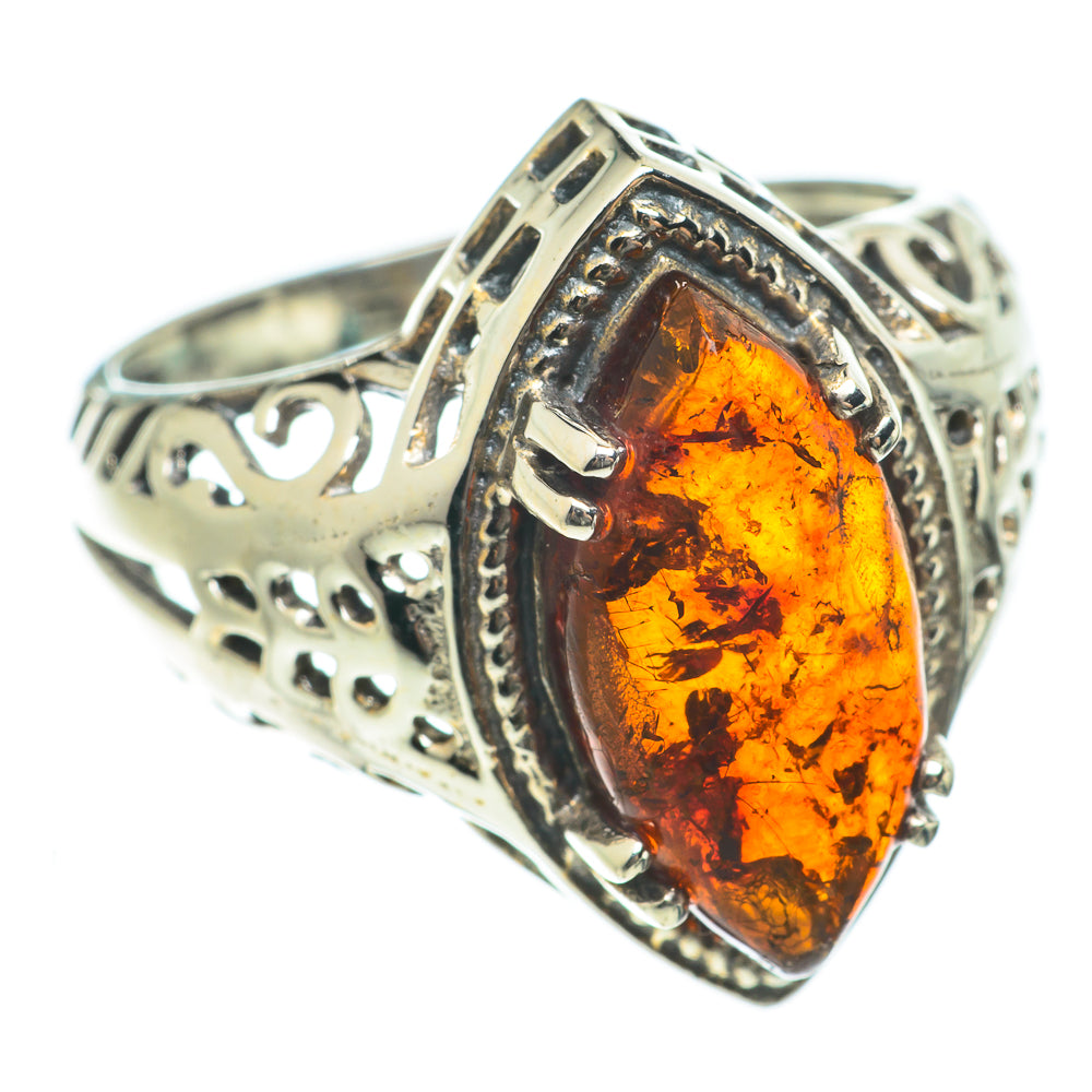Baltic Amber Rings handcrafted by Anasilvercos - RING63702