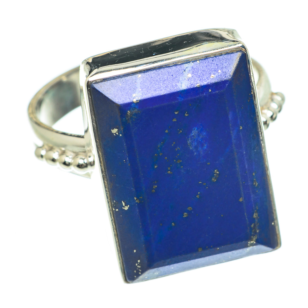 Lapis Lazuli Rings handcrafted by Anasilvercos - RING63714