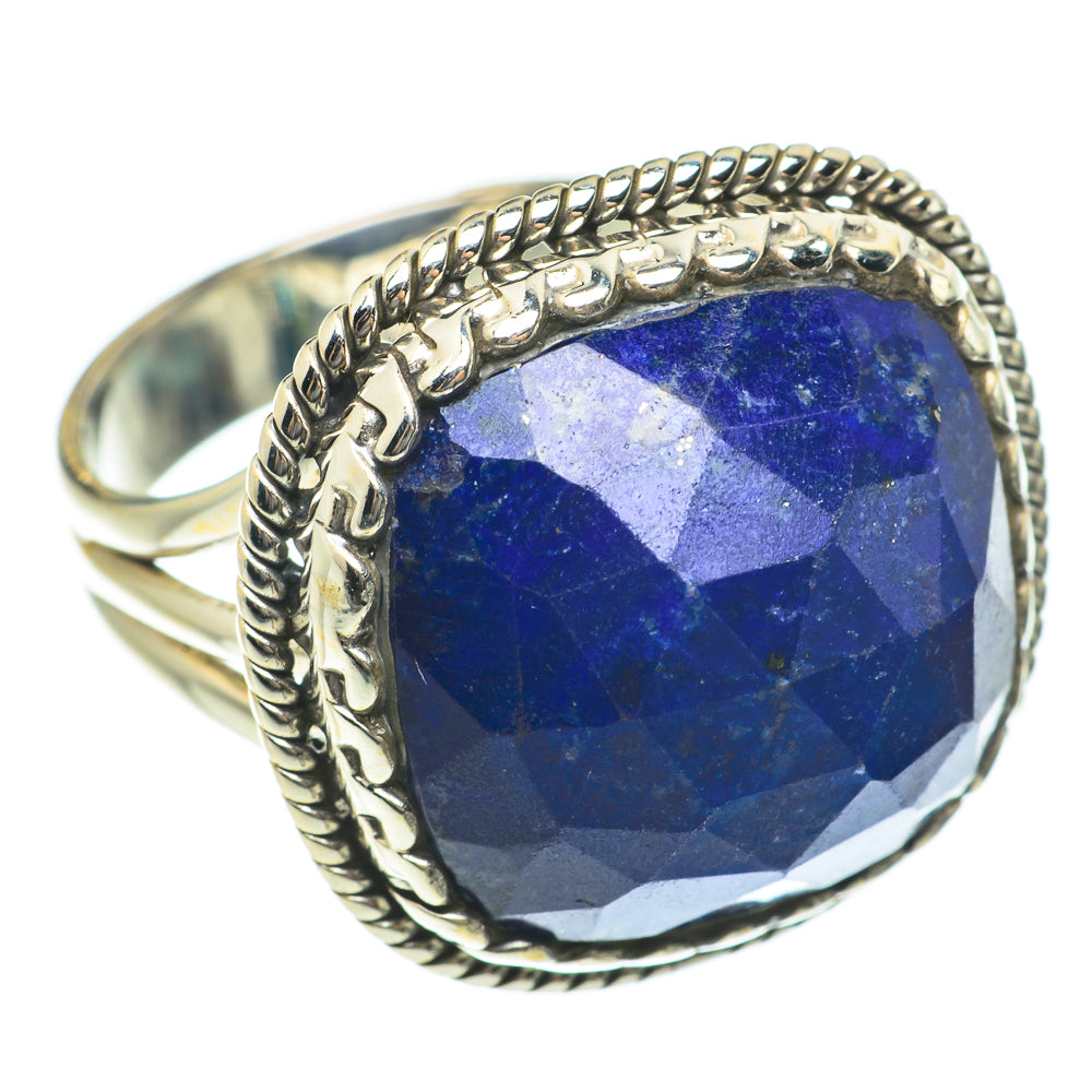 Lapis Lazuli Rings handcrafted by Anasilvercos - RING63718