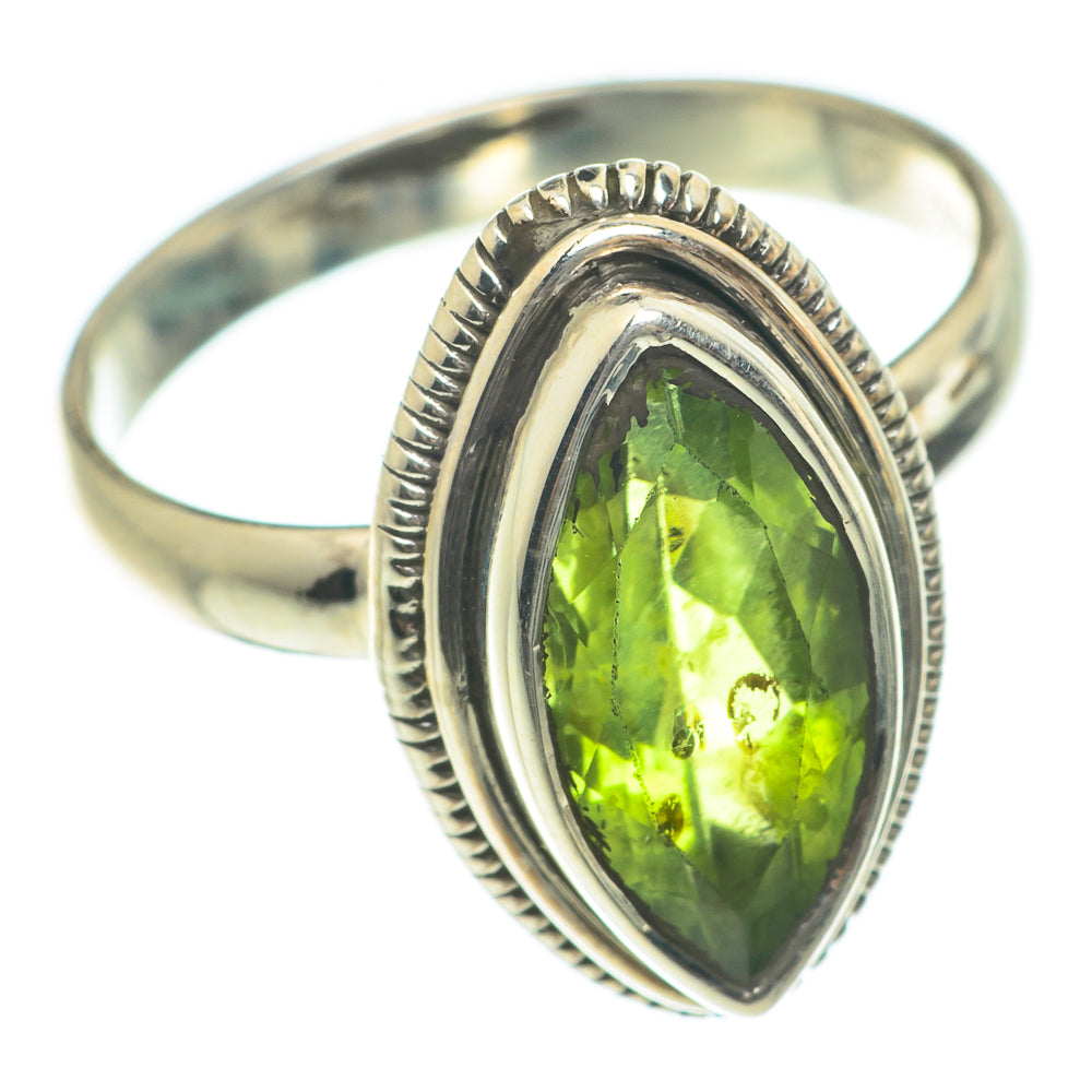 Peridot Rings handcrafted by Anasilvercos - RING63720