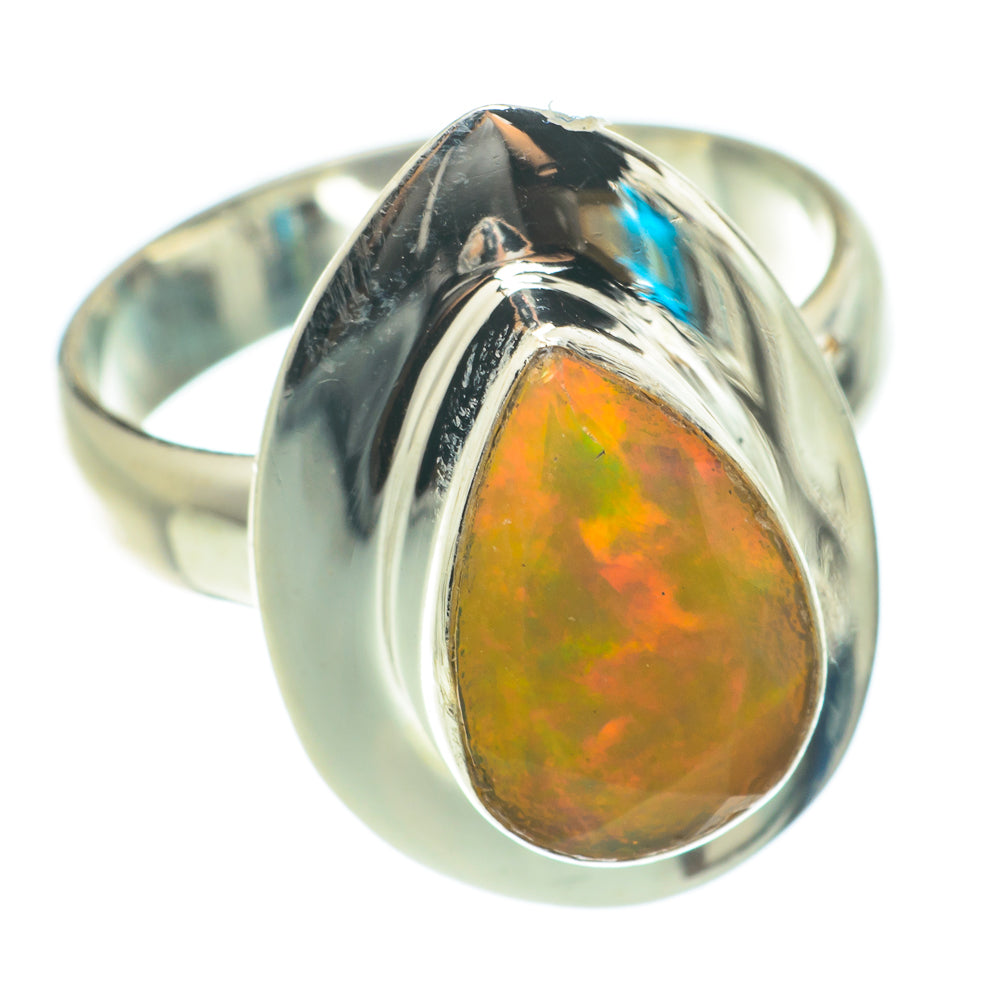 Ethiopian Opal Rings handcrafted by Anasilvercos - RING63733