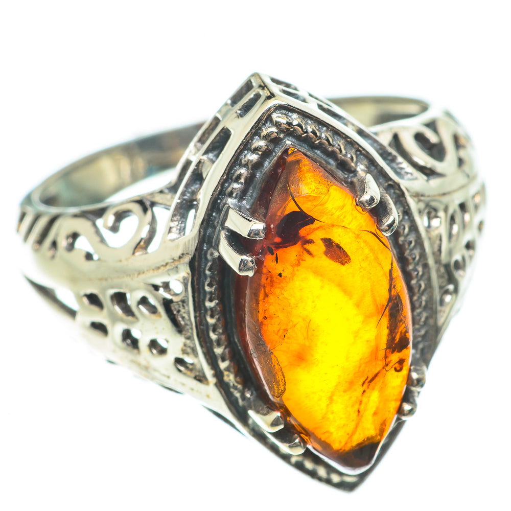 Baltic Amber Rings handcrafted by Anasilvercos - RING63745
