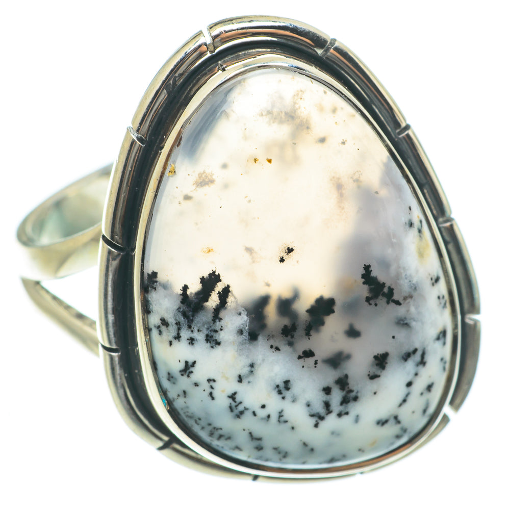 Dendritic Opal Rings handcrafted by Anasilvercos - RING63753