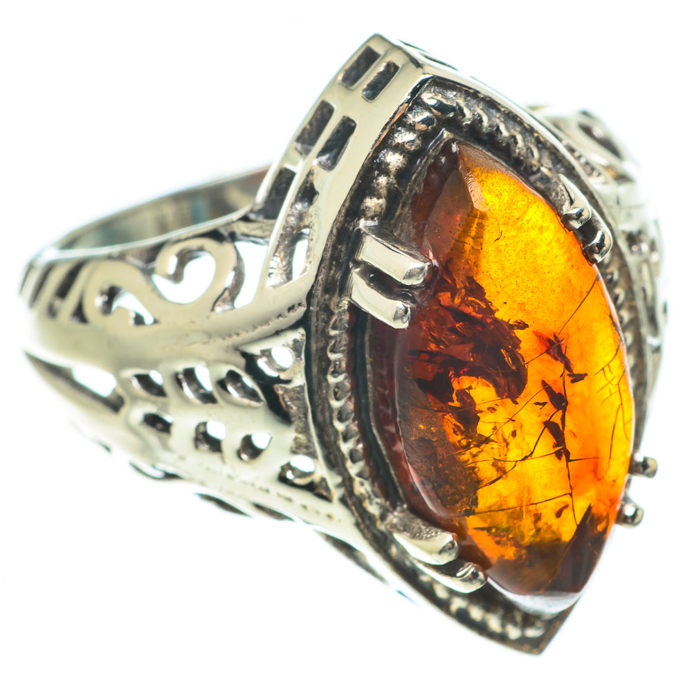 Baltic Amber Rings handcrafted by Anasilvercos - RING63764