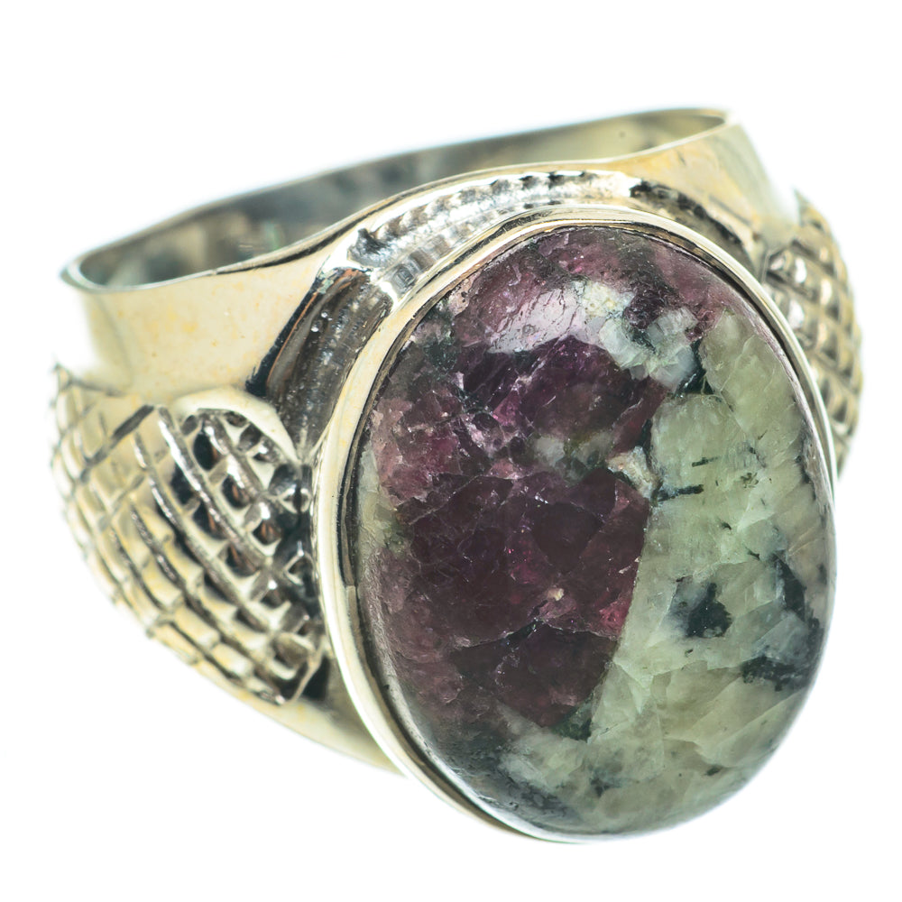 Russian Eudialyte Rings handcrafted by Anasilvercos - RING63772
