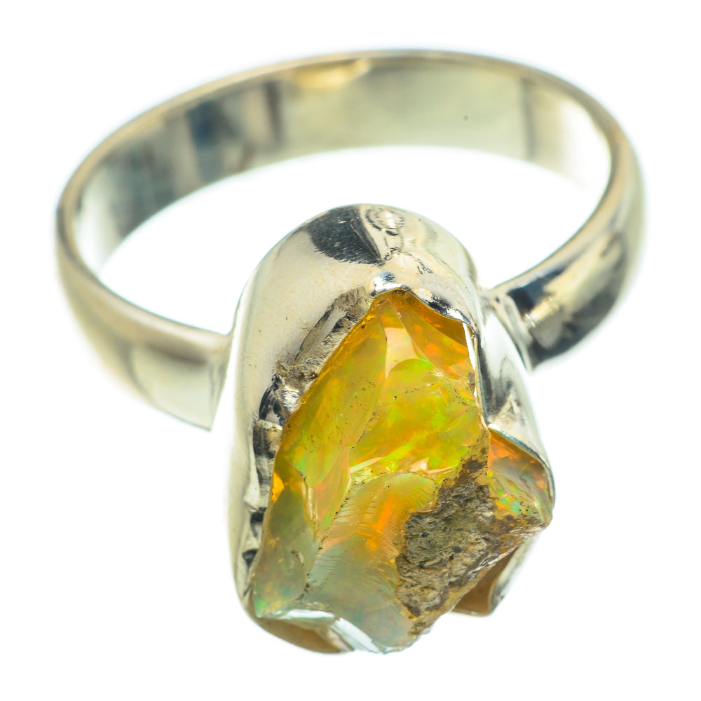 Ethiopian Opal Rings handcrafted by Anasilvercos - RING63773