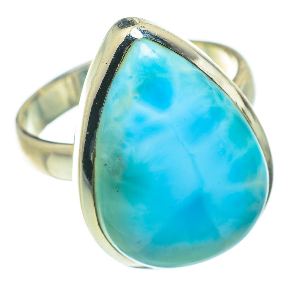 Larimar Rings handcrafted by Anasilvercos - RING63776