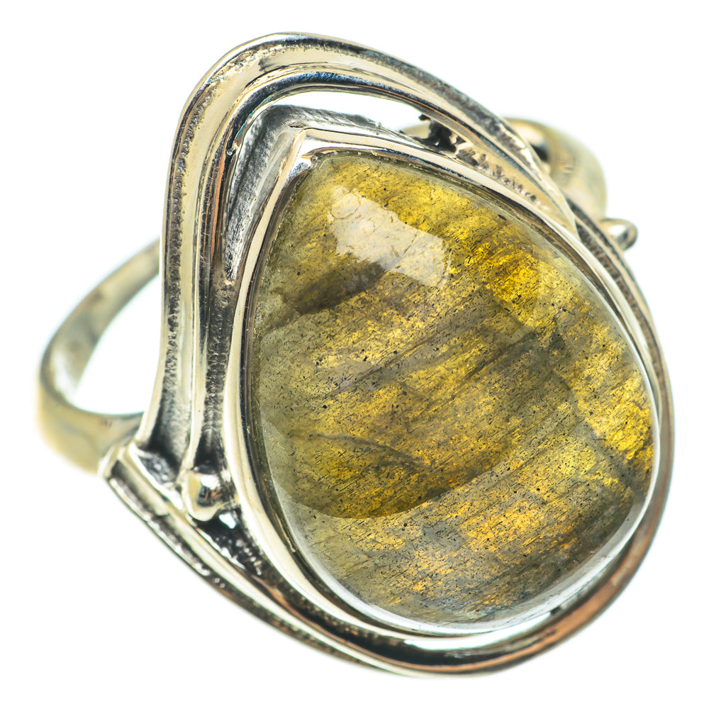 Labradorite Rings handcrafted by Anasilvercos - RING63779