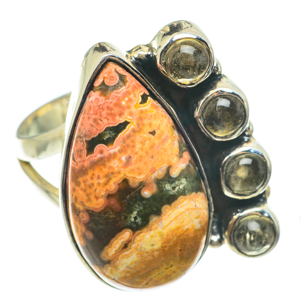 Ocean Jasper Rings handcrafted by Anasilvercos - RING63792