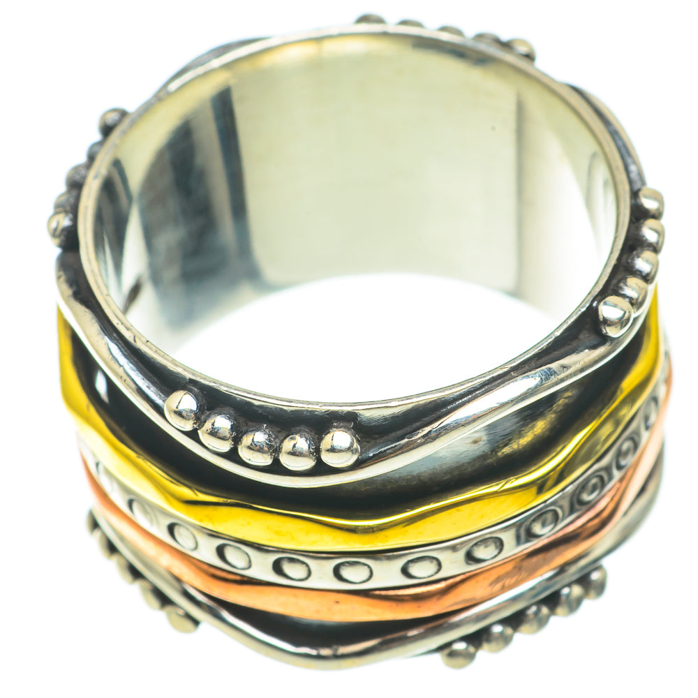Meditation Spinner Rings handcrafted by Anasilvercos - RING63804