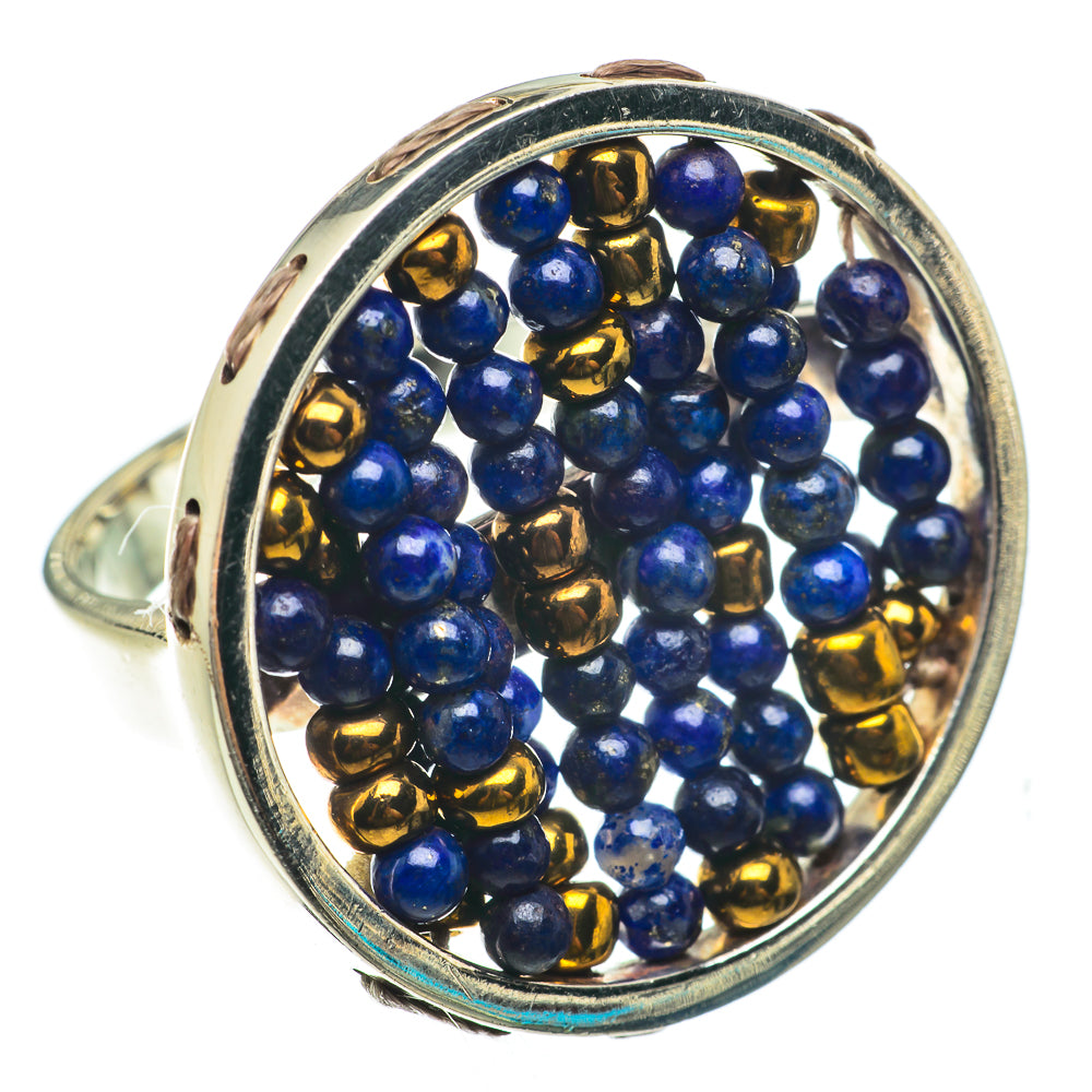 Lapis Lazuli Rings handcrafted by Anasilvercos - RING63813