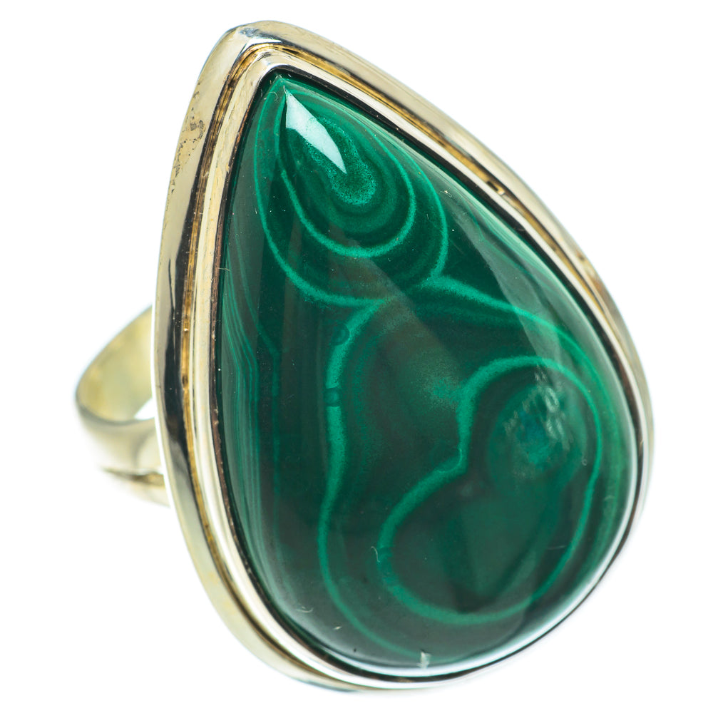 Malachite Rings handcrafted by Anasilvercos - RING63819