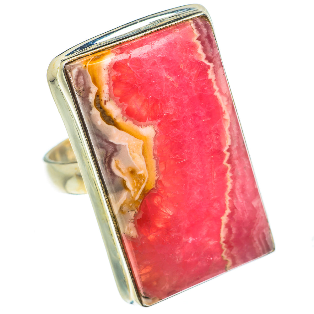 Rhodochrosite Rings handcrafted by Anasilvercos - RING63828