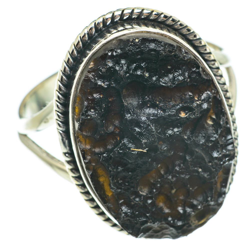 Tektite Rings handcrafted by Anasilvercos - RING63833
