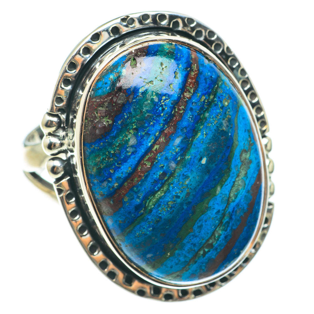Rainbow Calsilica Rings handcrafted by Anasilvercos - RING63847