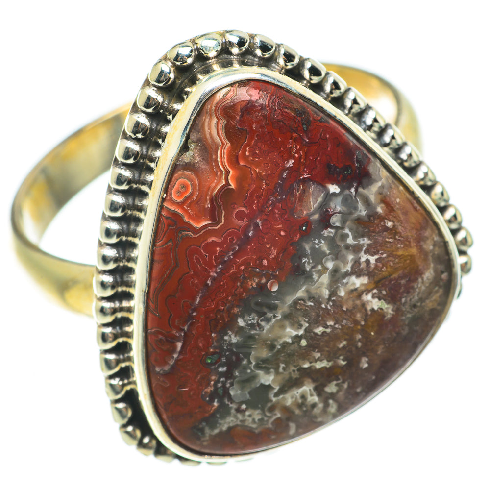 Moroccan Agate Rings handcrafted by Anasilvercos - RING63851