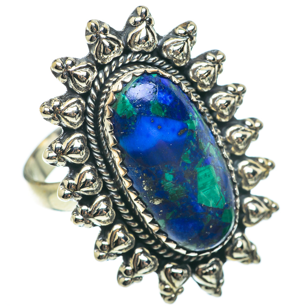 Azurite Rings handcrafted by Anasilvercos - RING63865