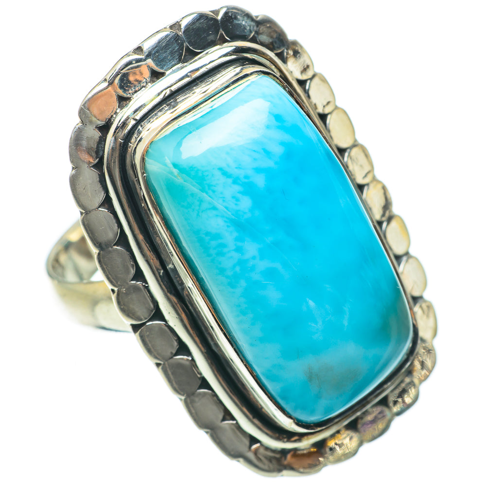 Tibetan Turquoise Rings handcrafted by Anasilvercos - RING63870