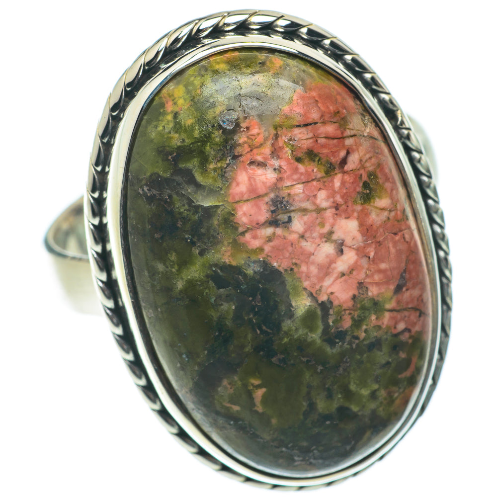 Unakite Rings handcrafted by Anasilvercos - RING63885