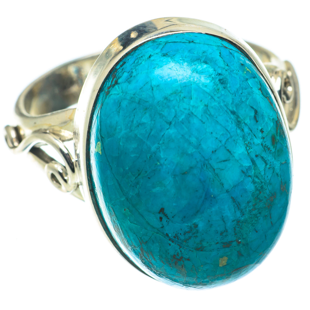 Chrysocolla Rings handcrafted by Anasilvercos - RING63907