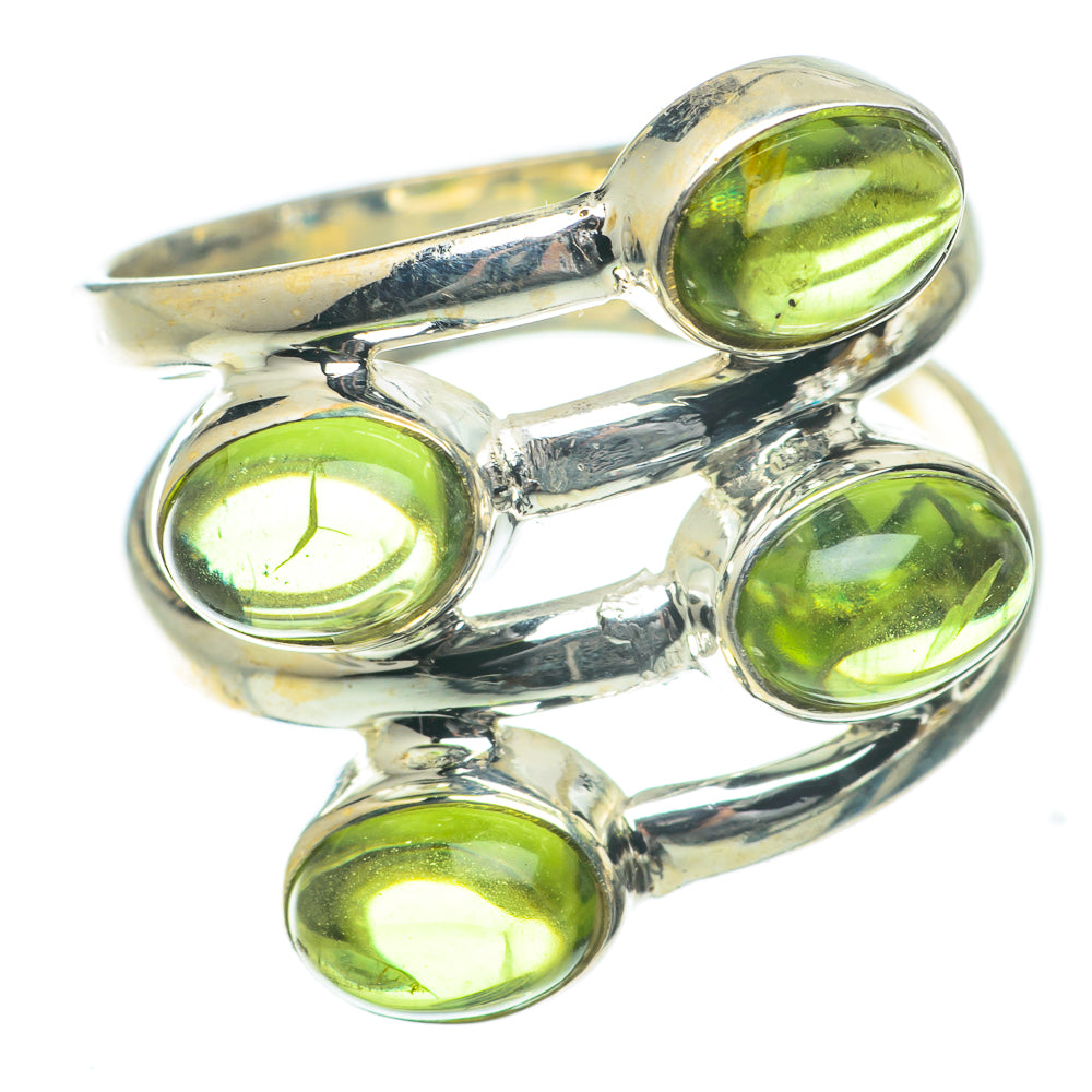 Peridot Rings handcrafted by Anasilvercos - RING63910