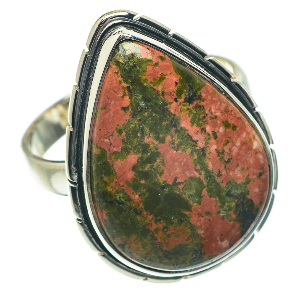 Unakite Rings handcrafted by Anasilvercos - RING63911