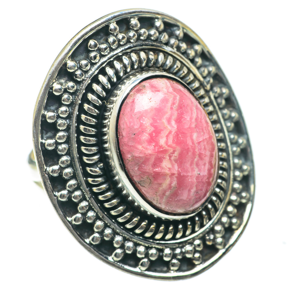 Rhodochrosite Rings handcrafted by Anasilvercos - RING63916