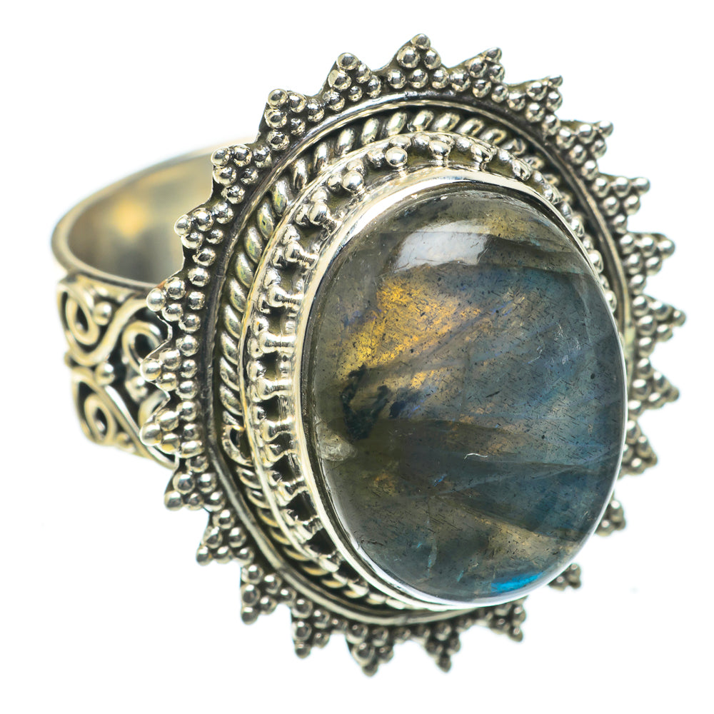 Labradorite Rings handcrafted by Anasilvercos - RING63933