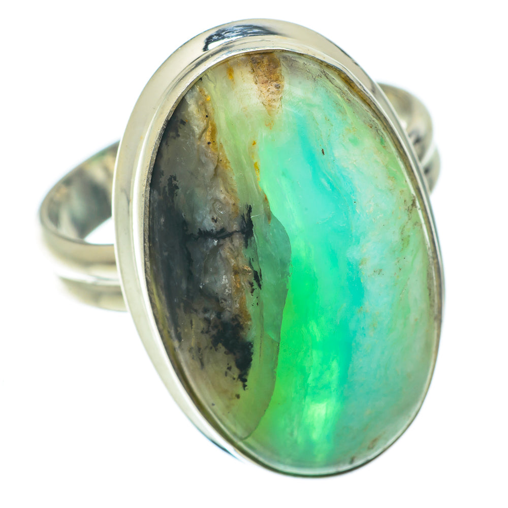 Peruvian Opal Rings handcrafted by Anasilvercos - RING63934