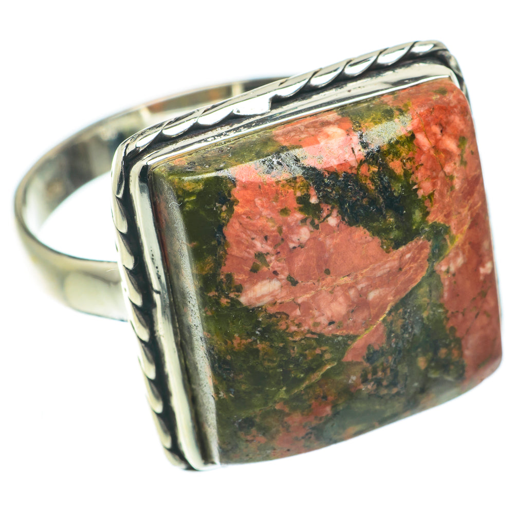 Unakite Rings handcrafted by Anasilvercos - RING63935