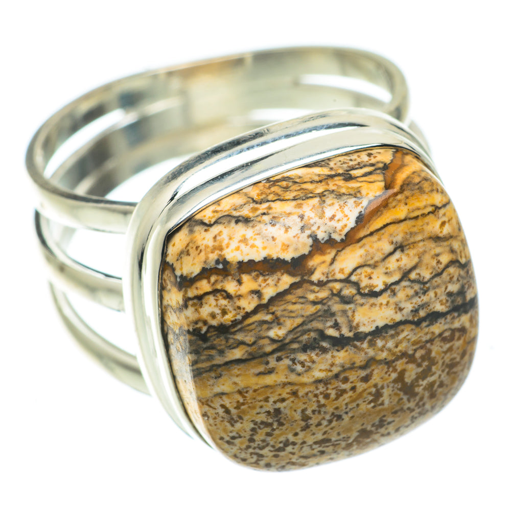 Picture Jasper Rings handcrafted by Anasilvercos - RING63938