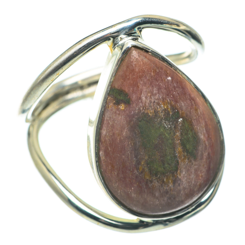 Ruby Fuchsite Rings handcrafted by Anasilvercos - RING63942
