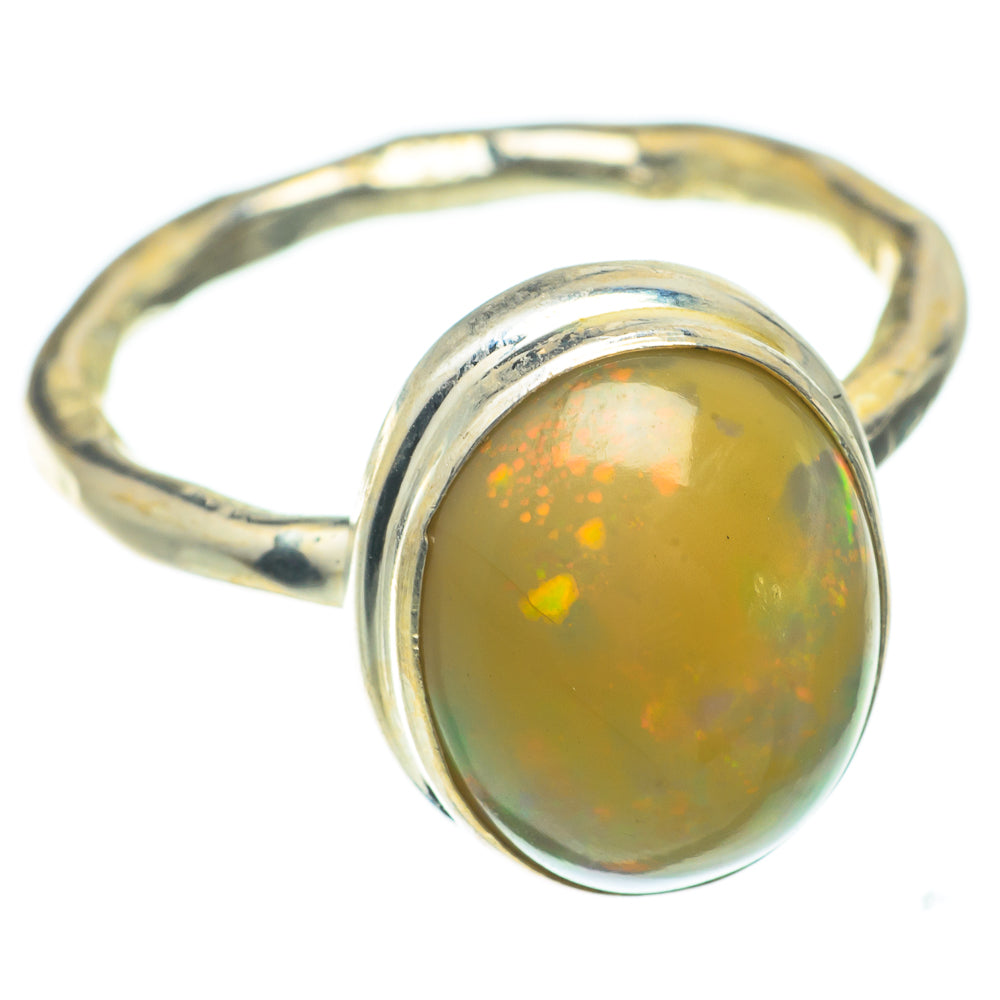 Ethiopian Opal Rings handcrafted by Anasilvercos - RING63968
