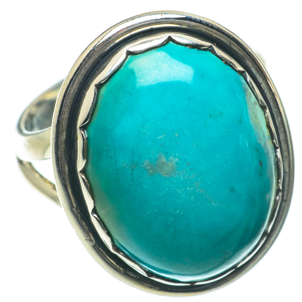 Tibetan Turquoise Rings handcrafted by Anasilvercos - RING63969
