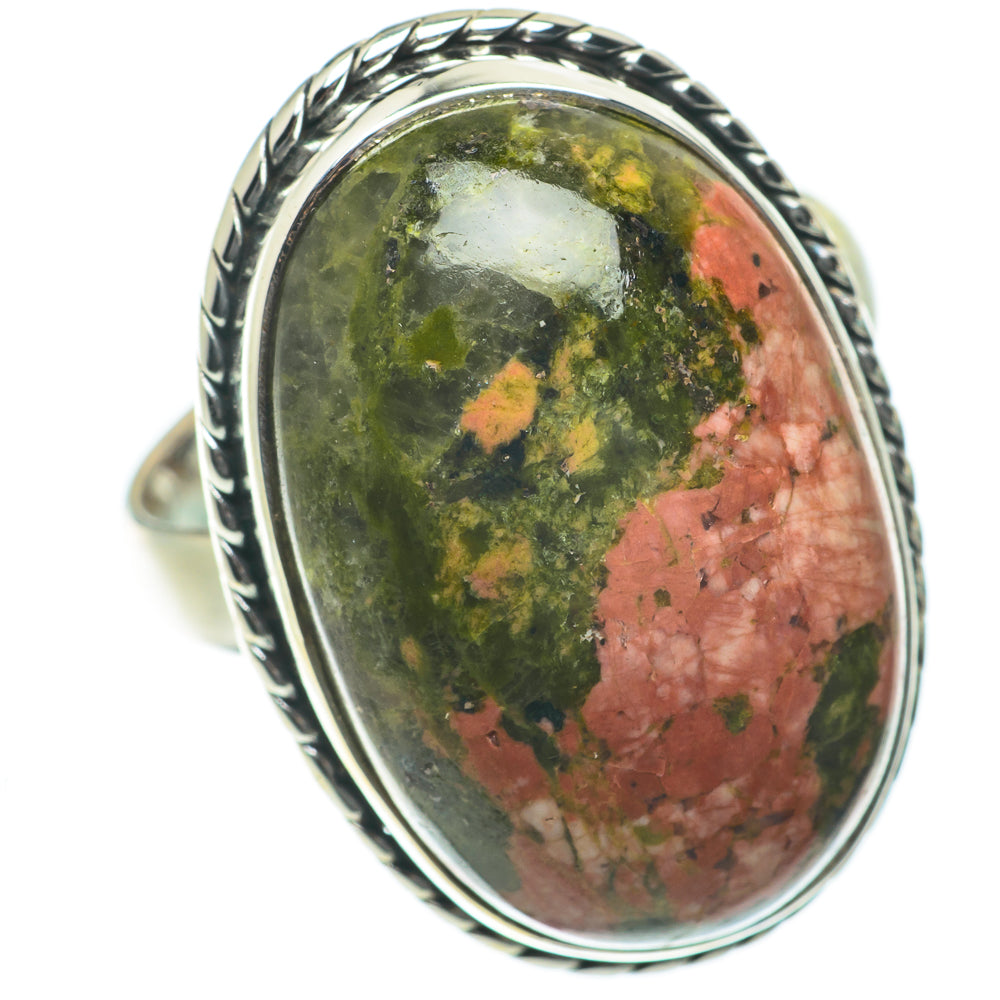Unakite Rings handcrafted by Anasilvercos - RING63974