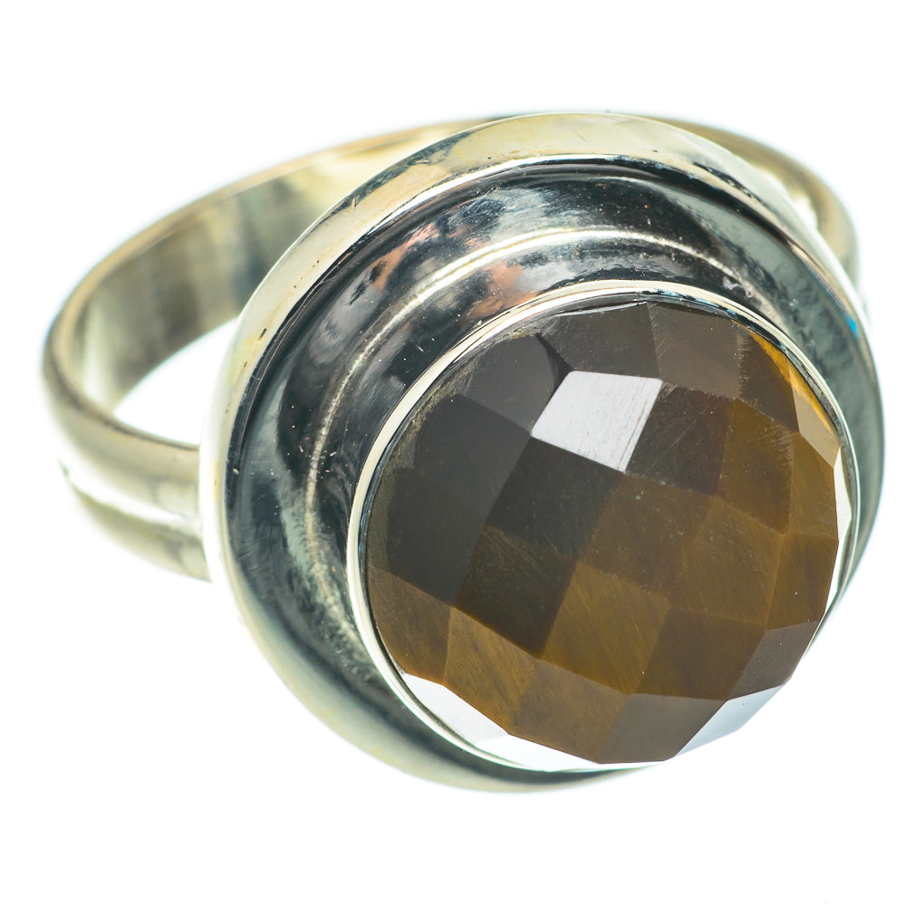 Tiger Eye Rings handcrafted by Anasilvercos - RING63976