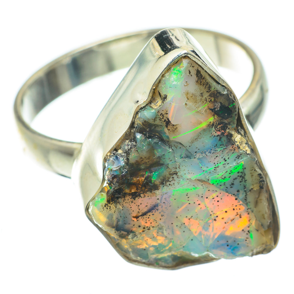 Ethiopian Opal Rings handcrafted by Anasilvercos - RING63993