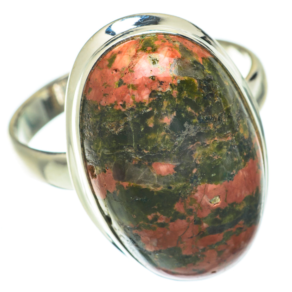 Unakite Rings handcrafted by Anasilvercos - RING64000