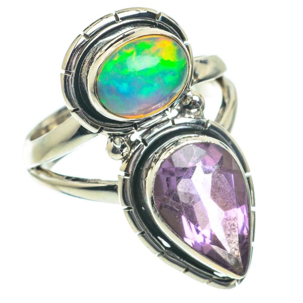 Amethyst Rings handcrafted by Anasilvercos - RING64017