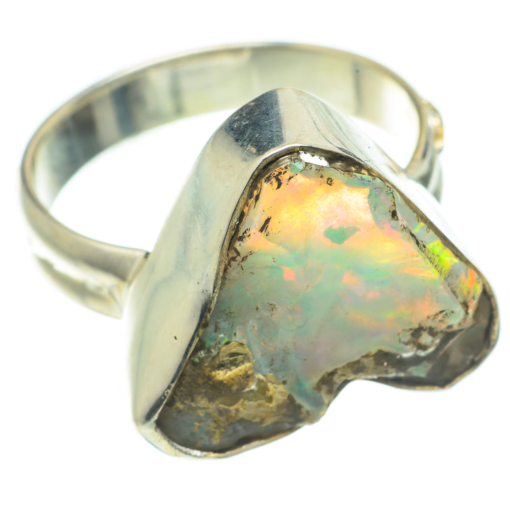 Ethiopian Opal Rings handcrafted by Anasilvercos - RING64018