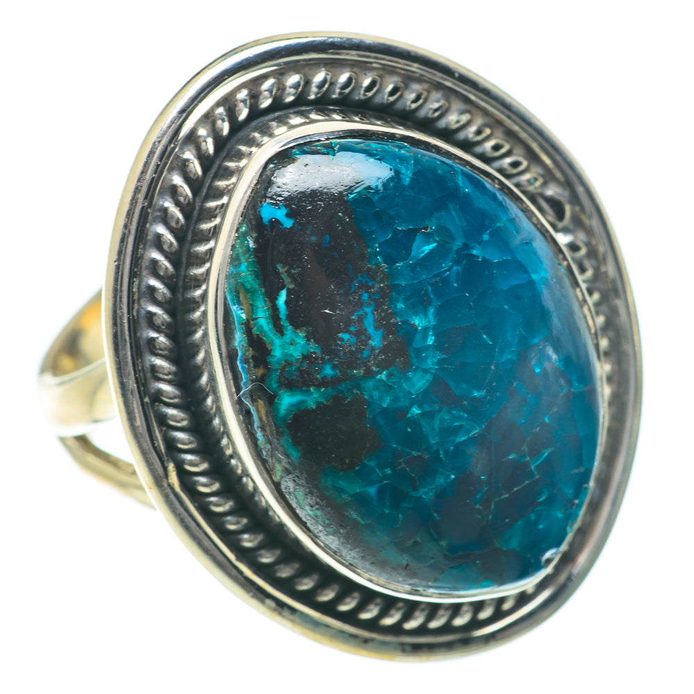 Shattuckite Rings handcrafted by Anasilvercos - RING64035