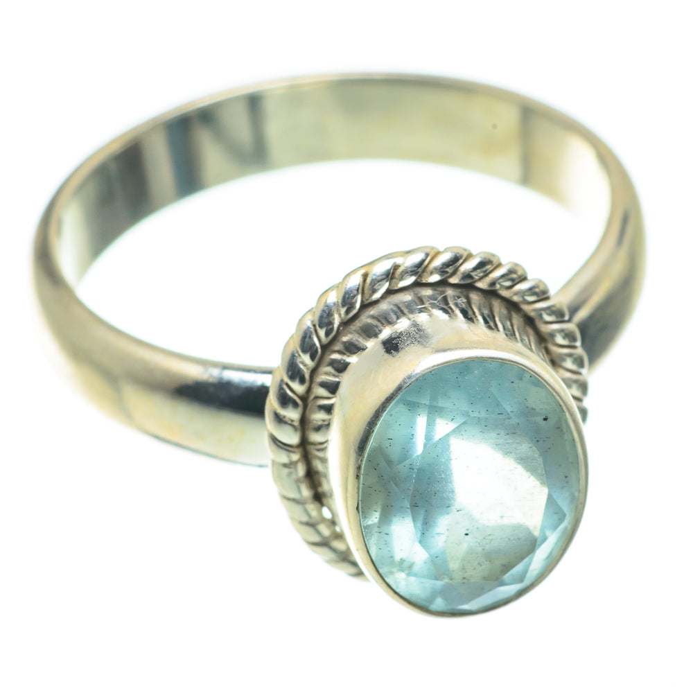 Aquamarine Rings handcrafted by Anasilvercos - RING64036