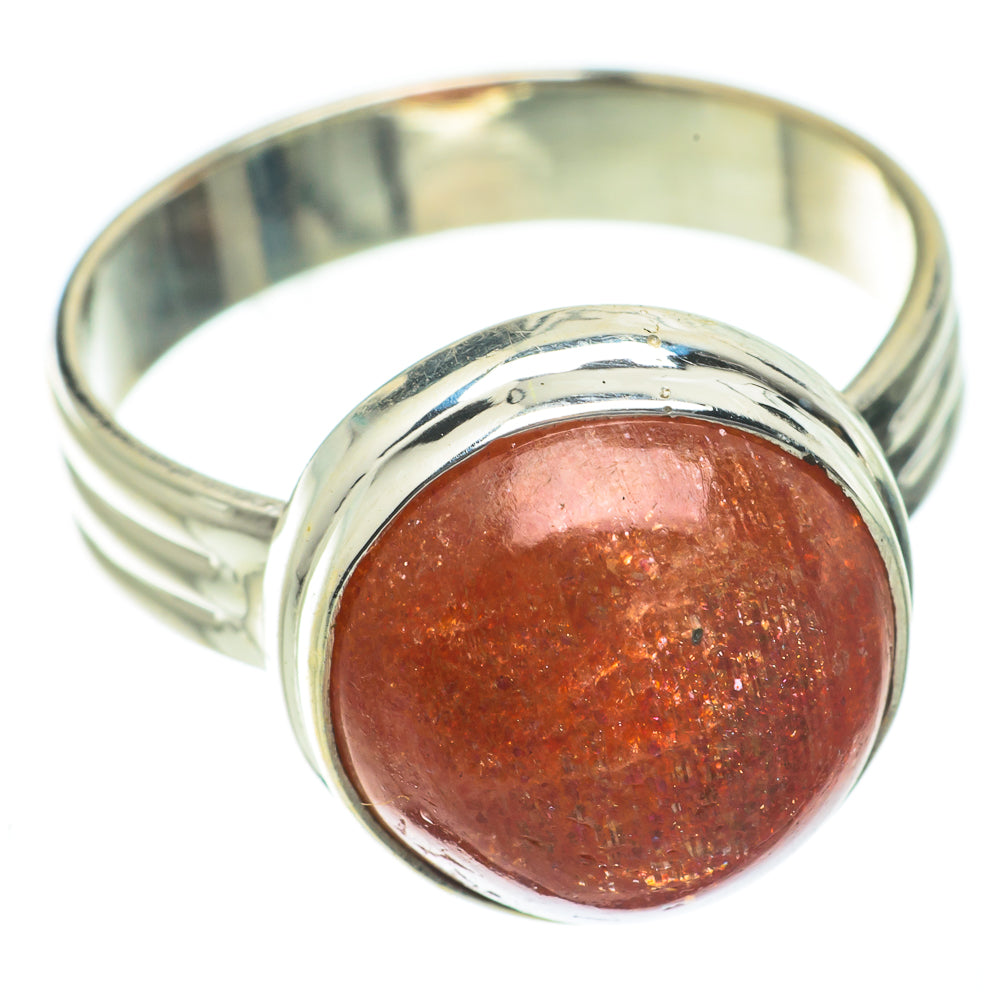 Sunstone Rings handcrafted by Anasilvercos - RING64037