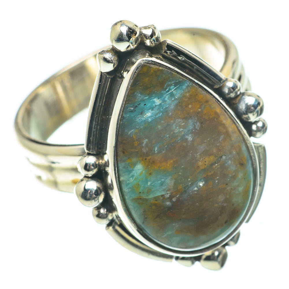 Peruvian Opal Rings handcrafted by Anasilvercos - RING64044