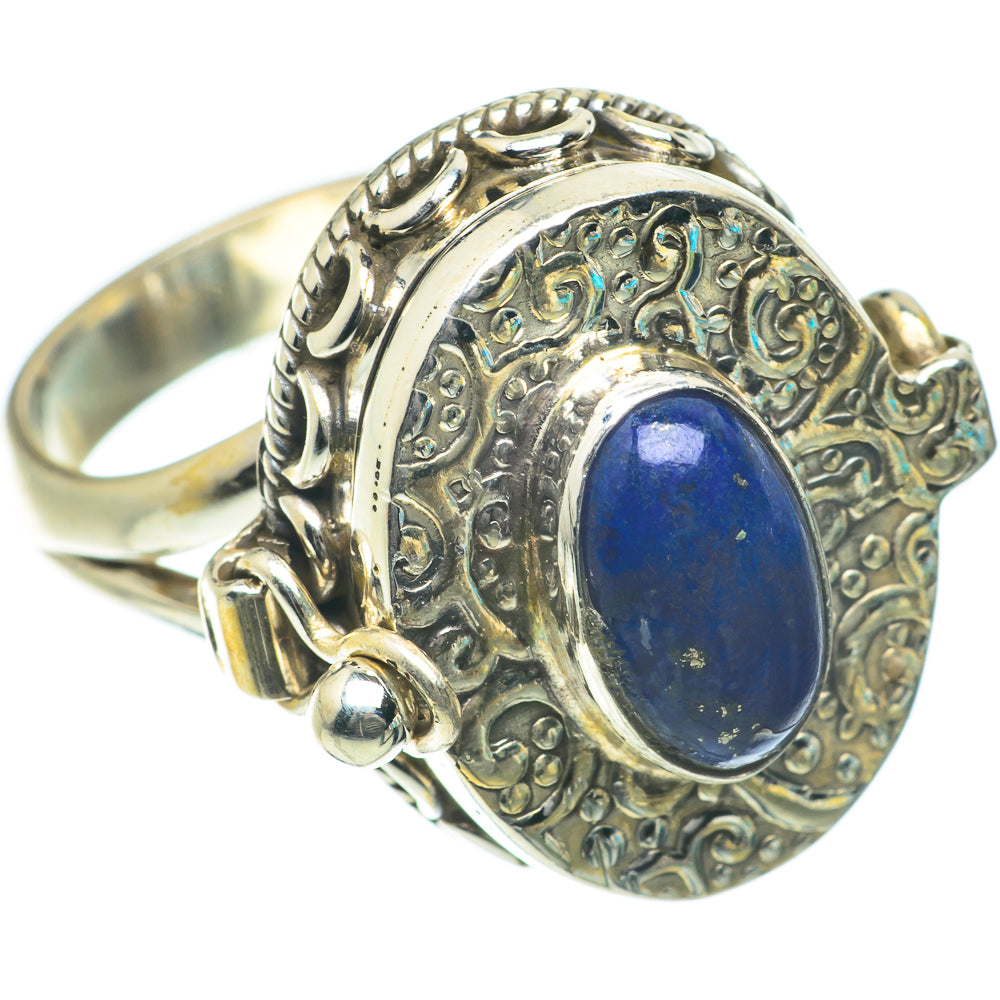 Lapis Lazuli Rings handcrafted by Anasilvercos - RING64046