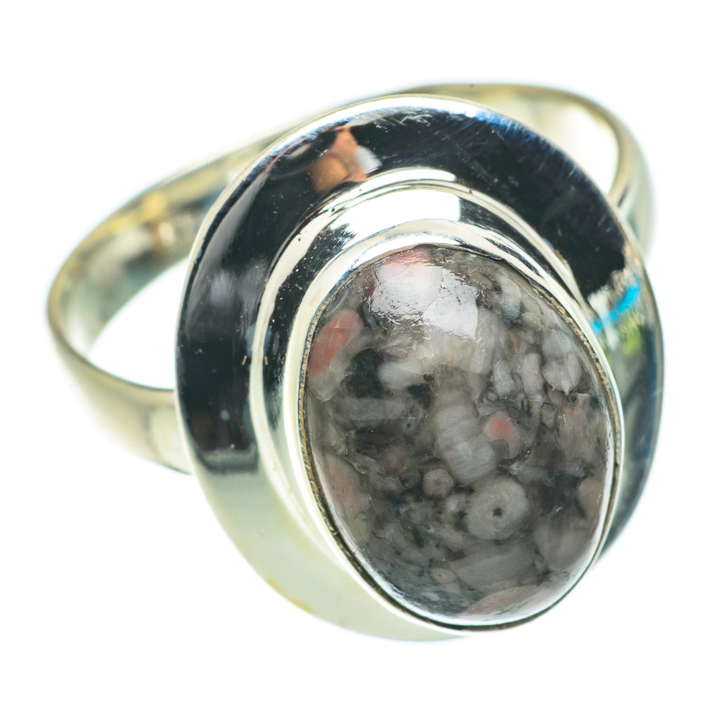 Pinolith Jasper Rings handcrafted by Anasilvercos - RING64048