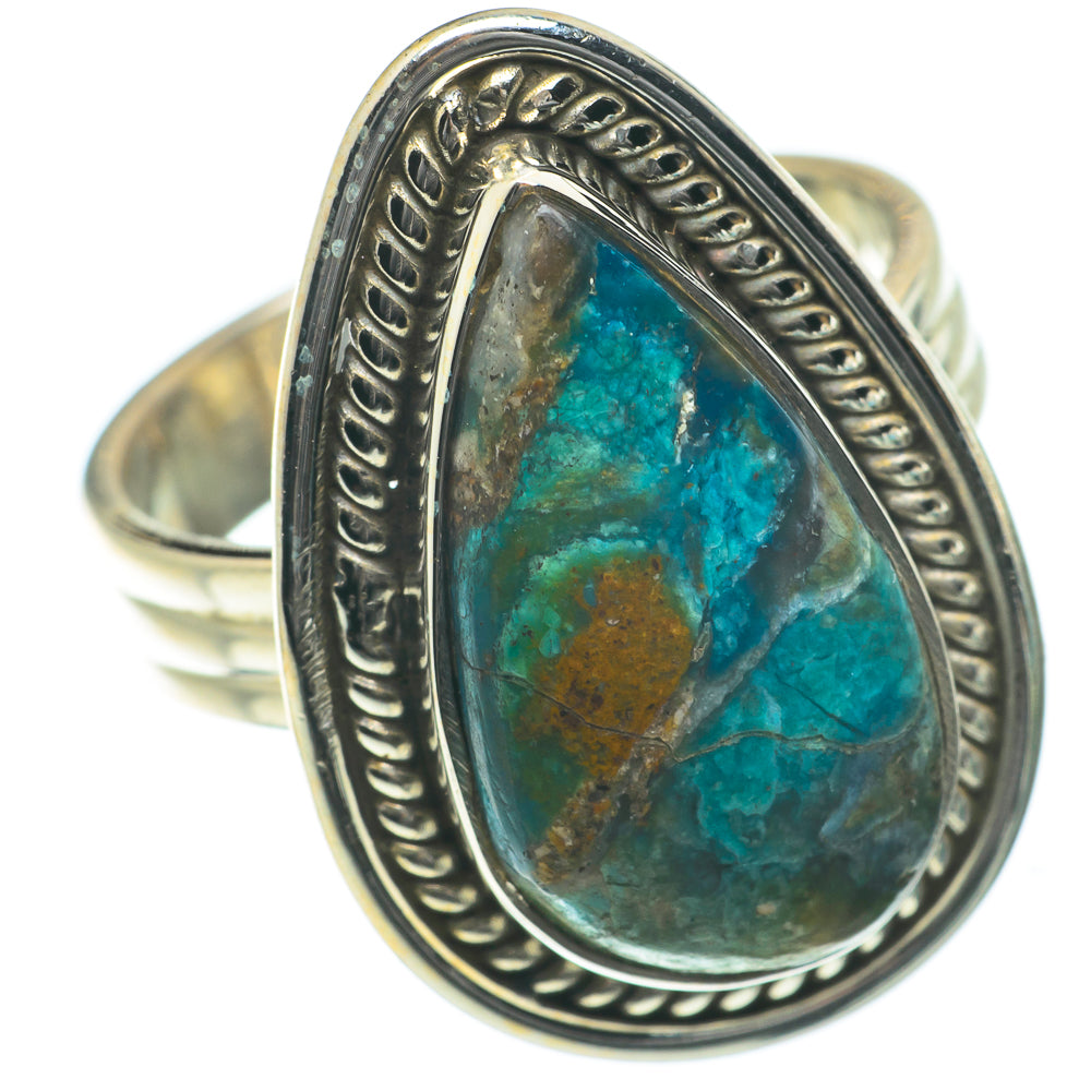 Peruvian Opal Rings handcrafted by Anasilvercos - RING64075